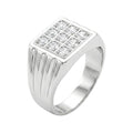 Bague en argent plaqué or