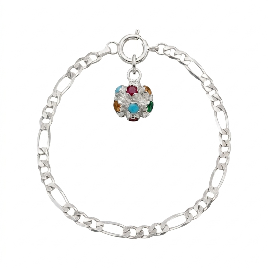Pulseira Maciça Prata