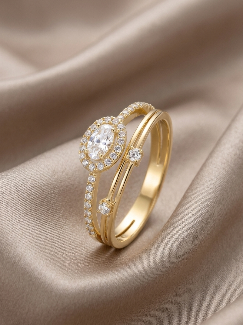 Bague en or 
