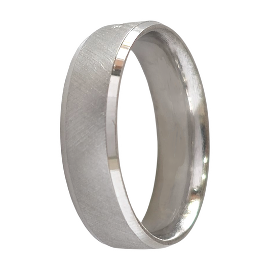 Aliança 6mm Prata