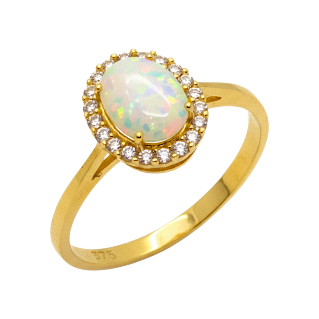 Bague Opale Or