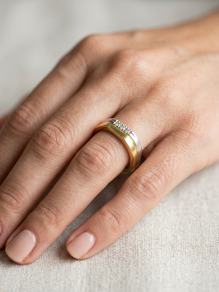 Gold Diamond Ring