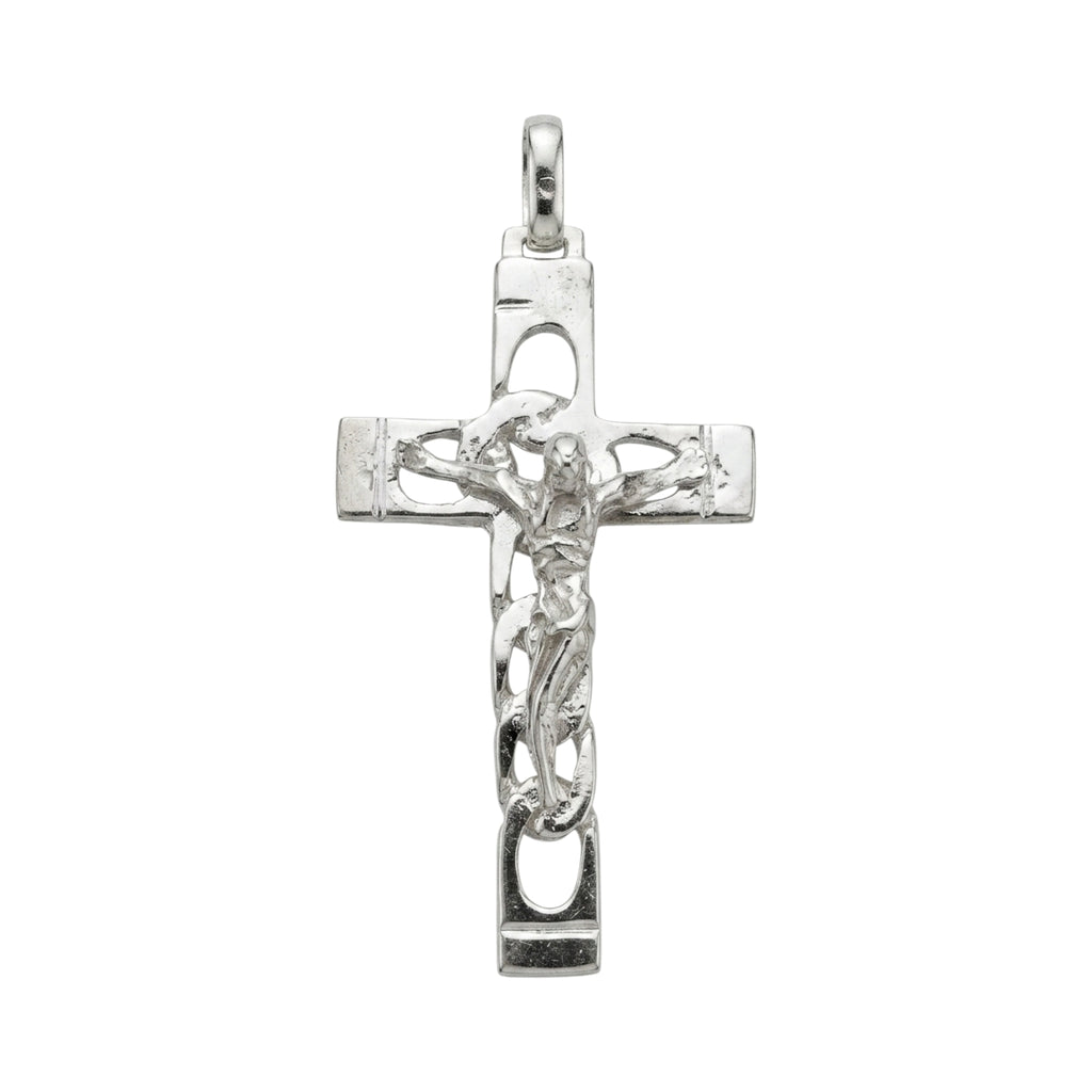 Visage du Christ en argent