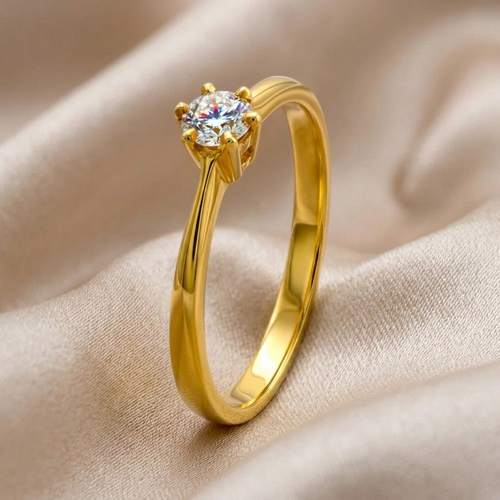 Gold Diamond Ring