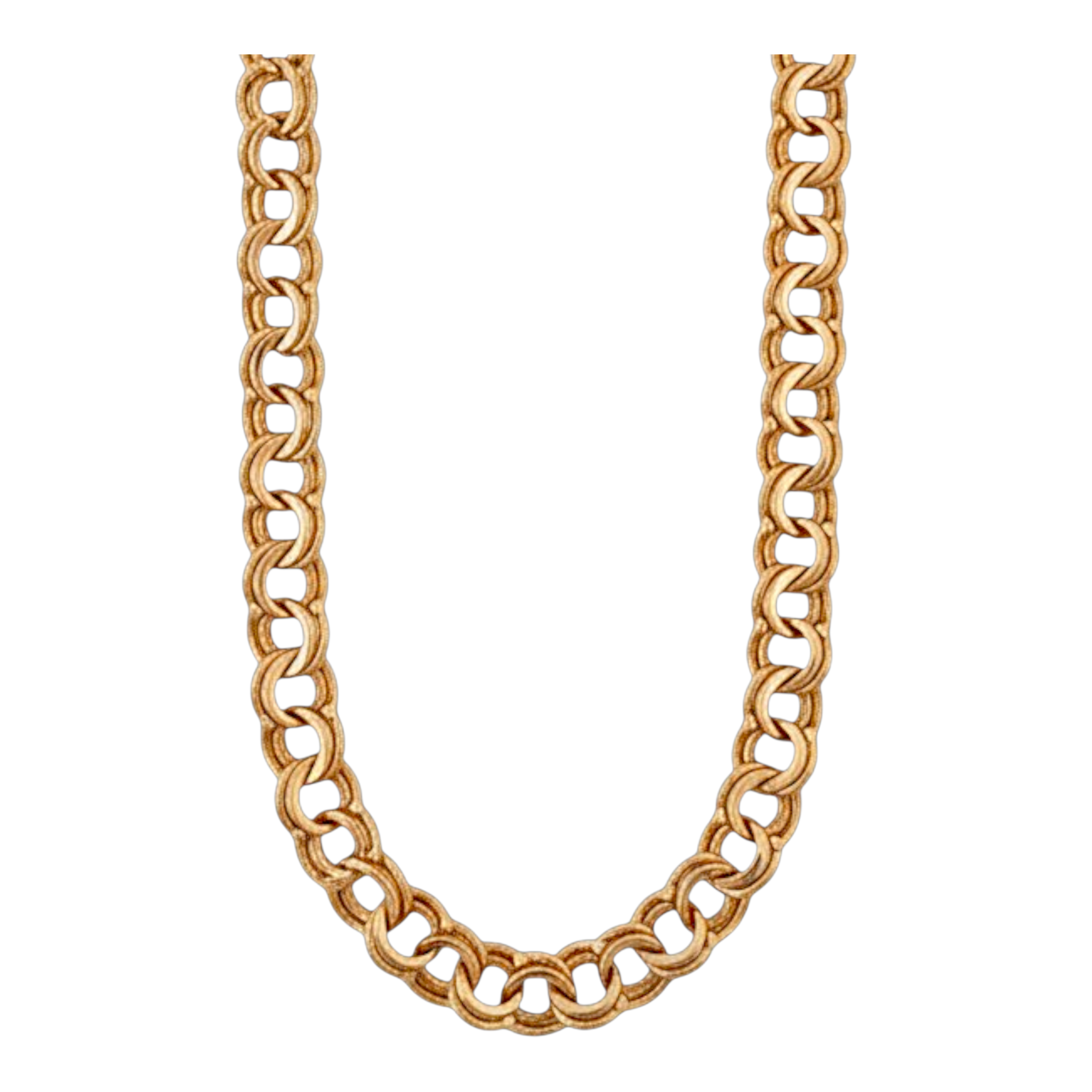 Gold Frieze Necklace
