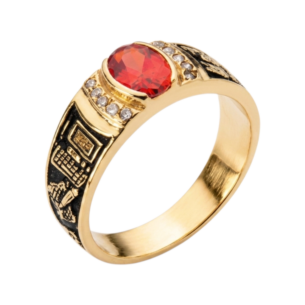 Gold Course Ring