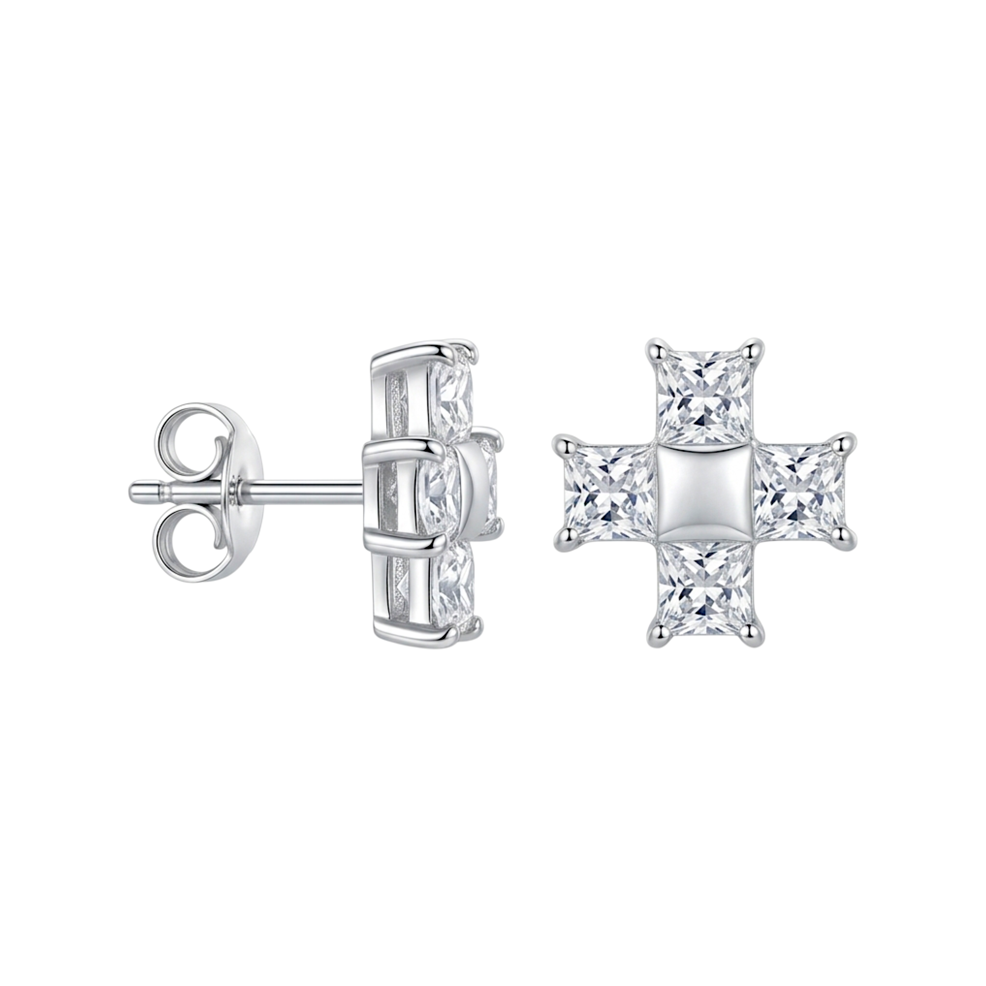 Boucles d'oreilles en argent