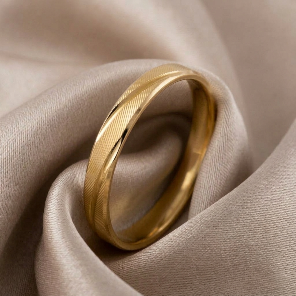 Aliança Ouro 3mm