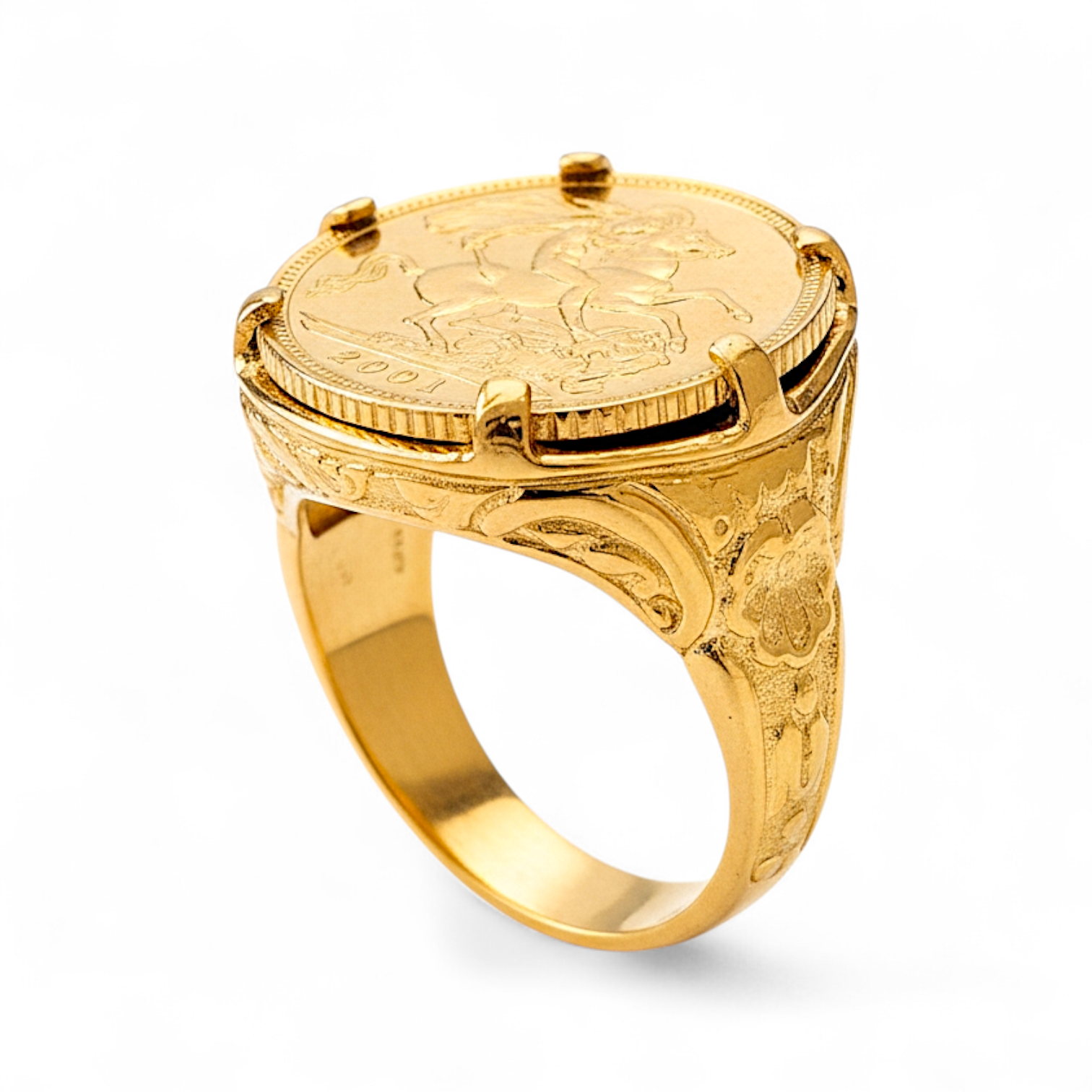 Anel Meia Libra Ouro