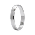 3mm Silver Wedding Band