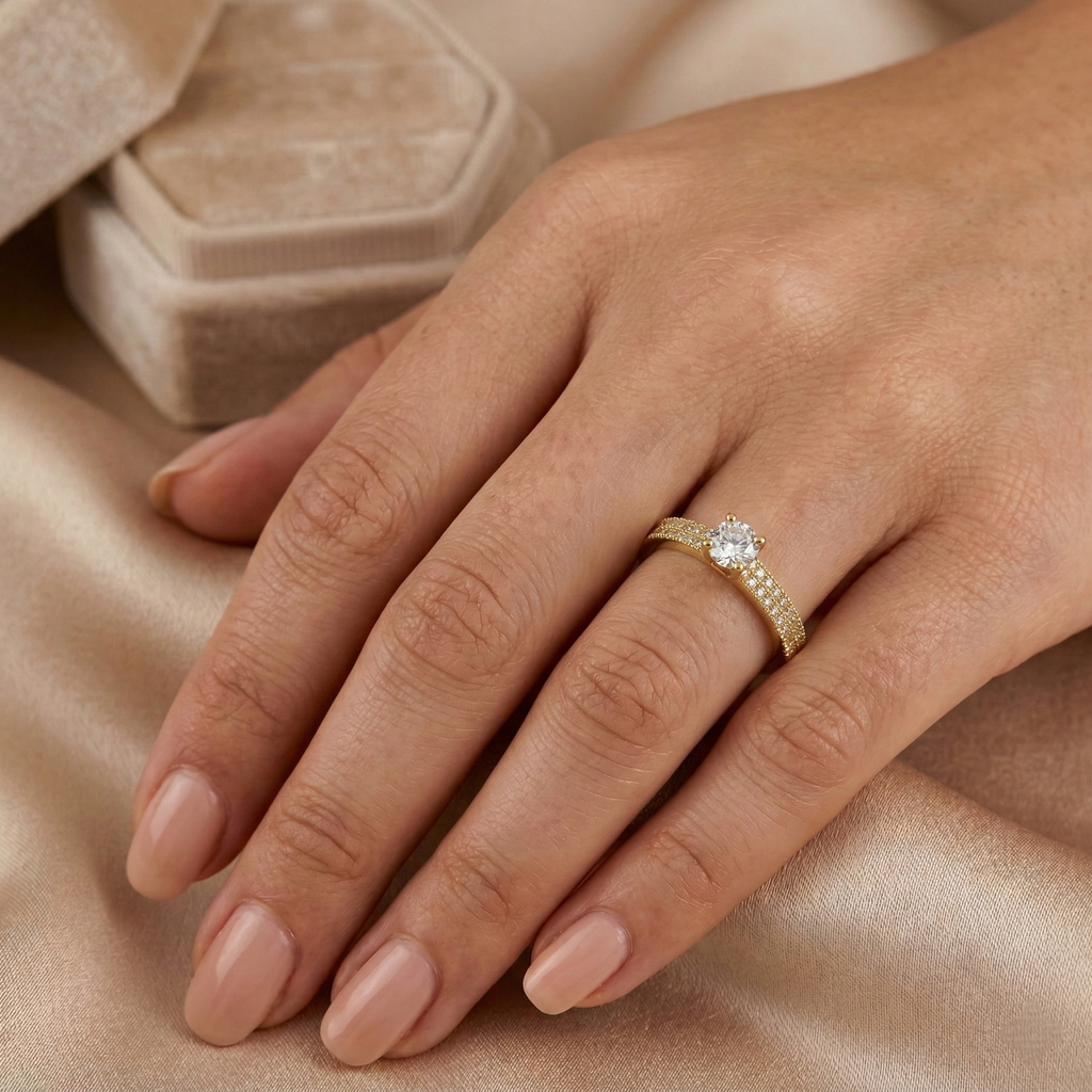Bague en or 