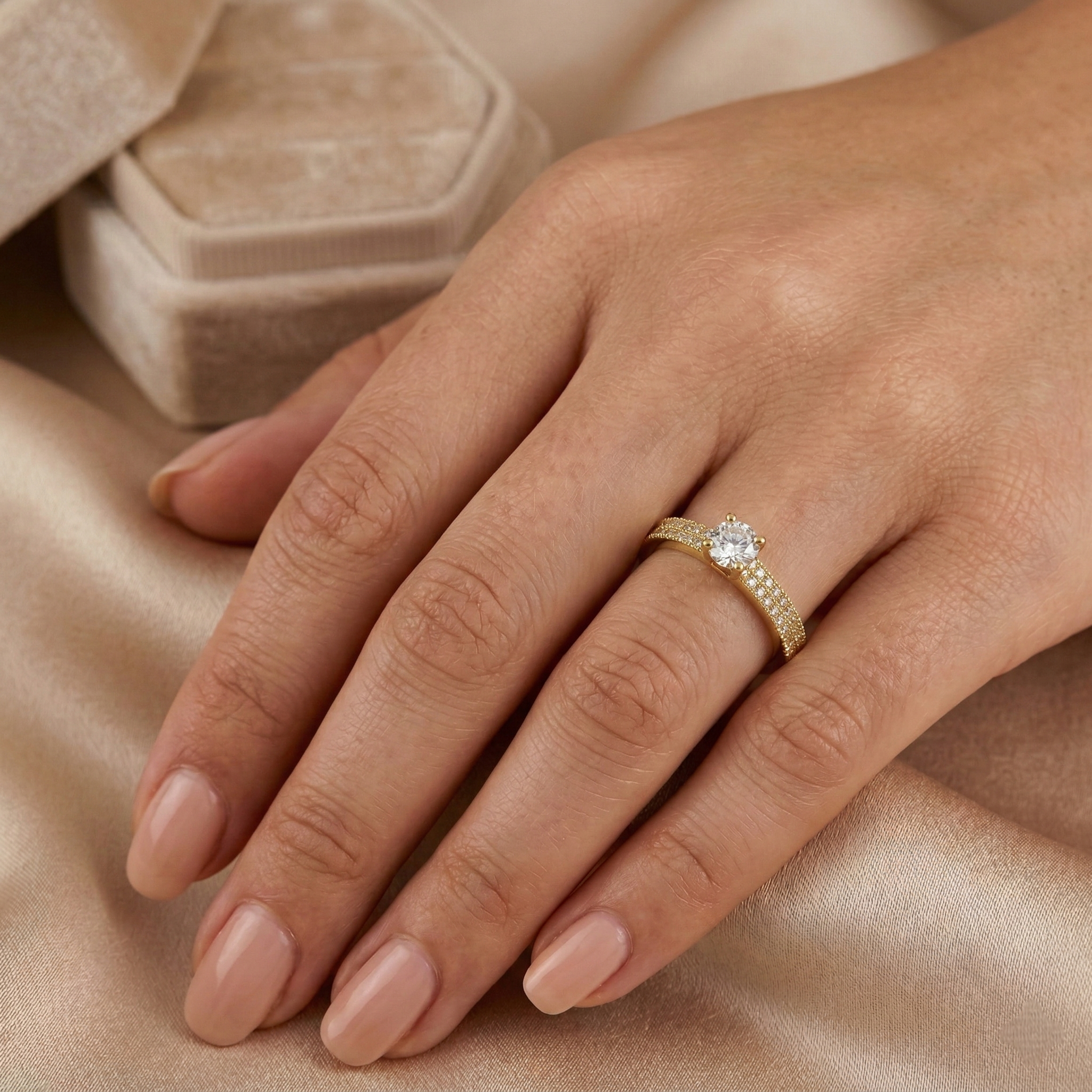 Bague en or 