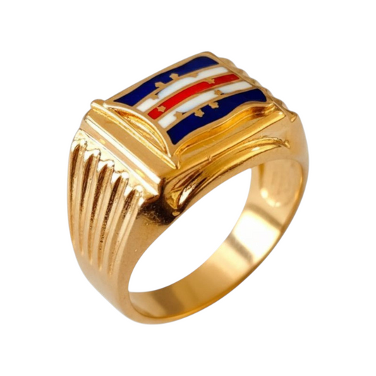 Anel Cabo Verde Ouro