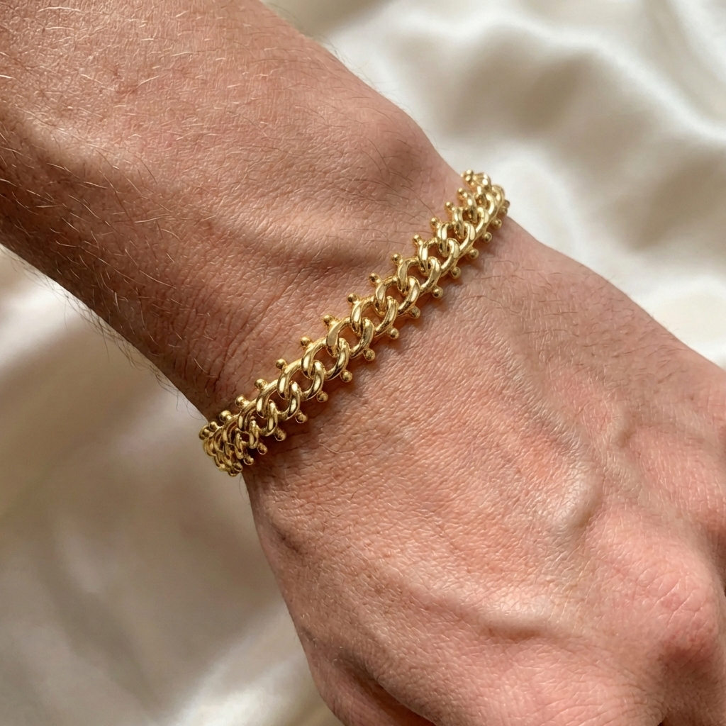 Pulseira Centopeia Prata