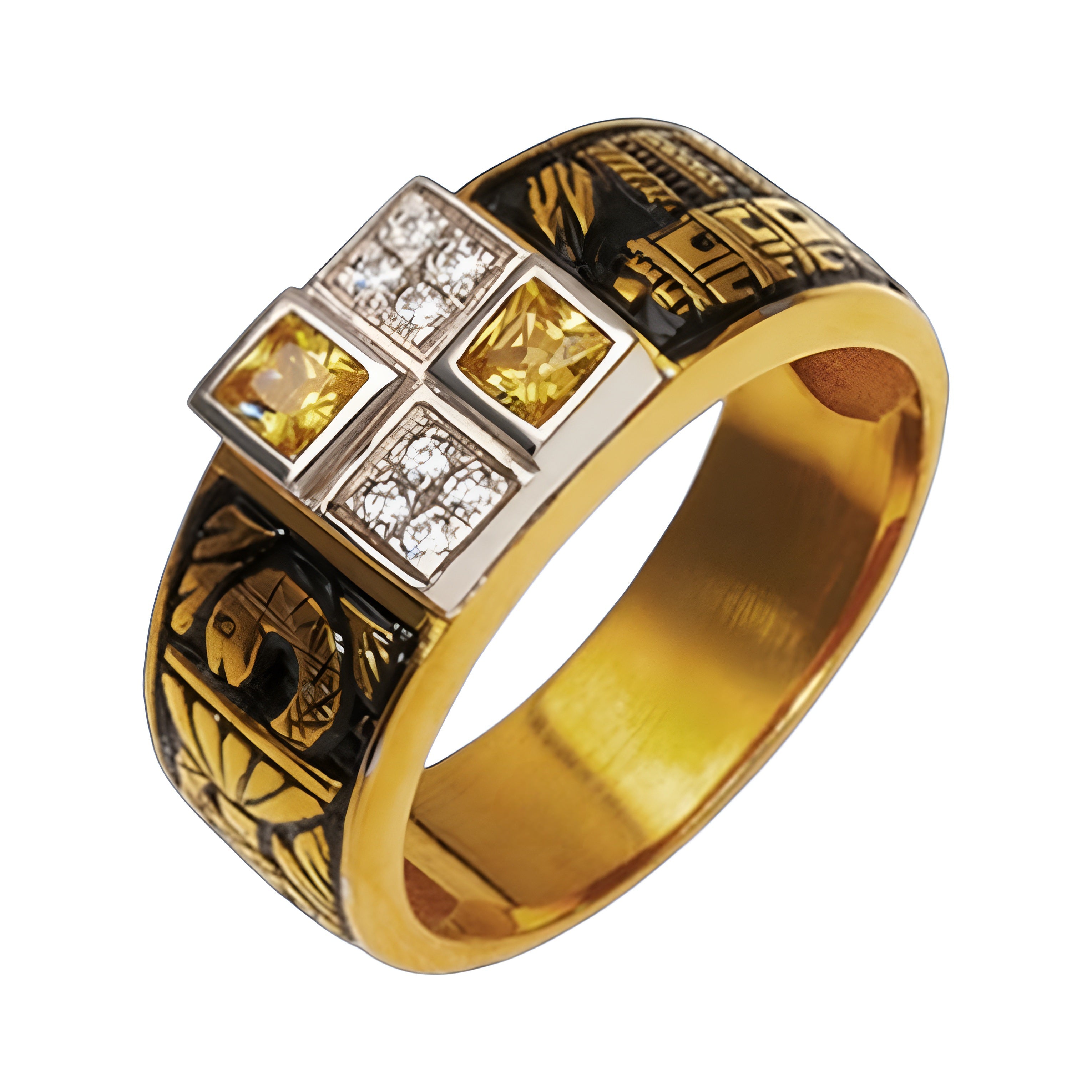 Bague de parcours en or