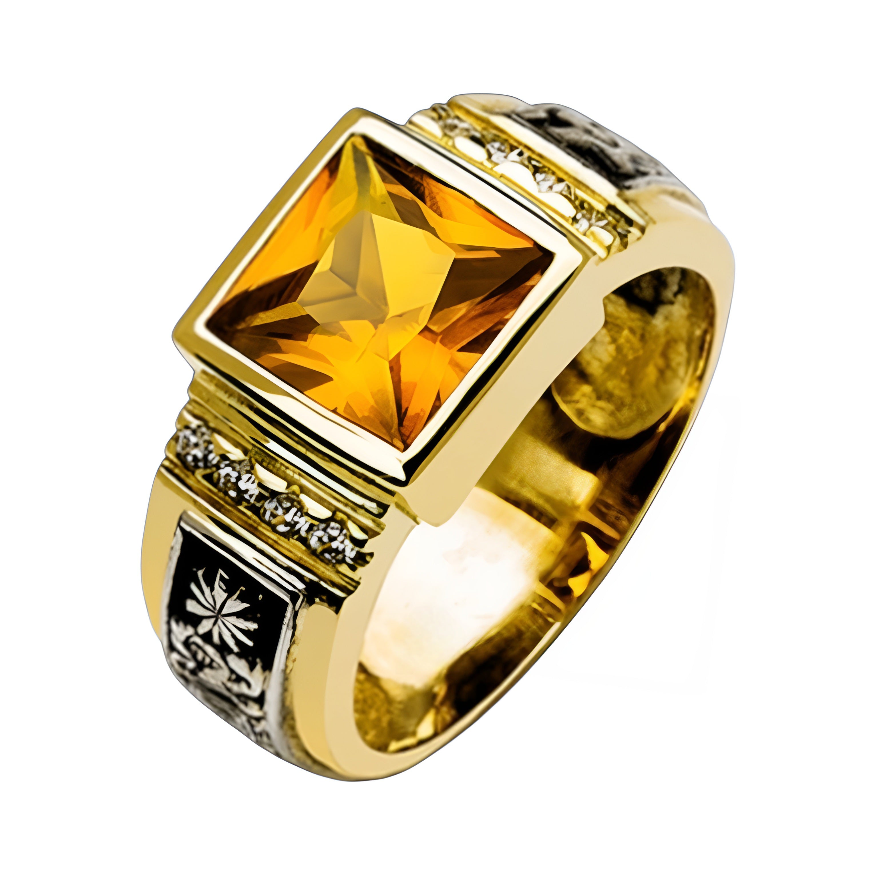 Bague de parcours en or