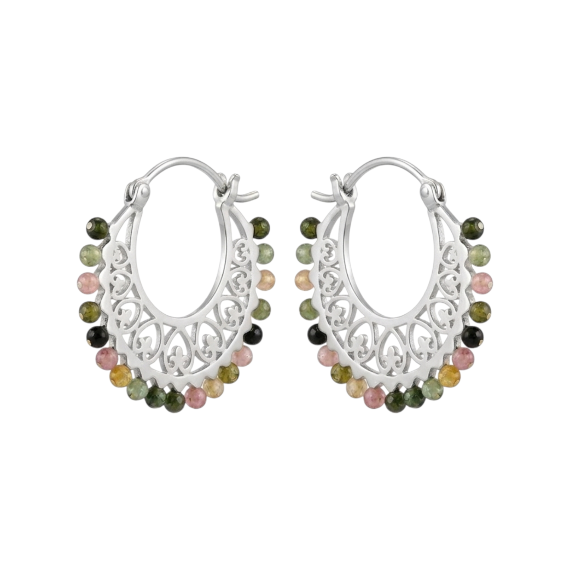 Boucles d'oreilles en argent