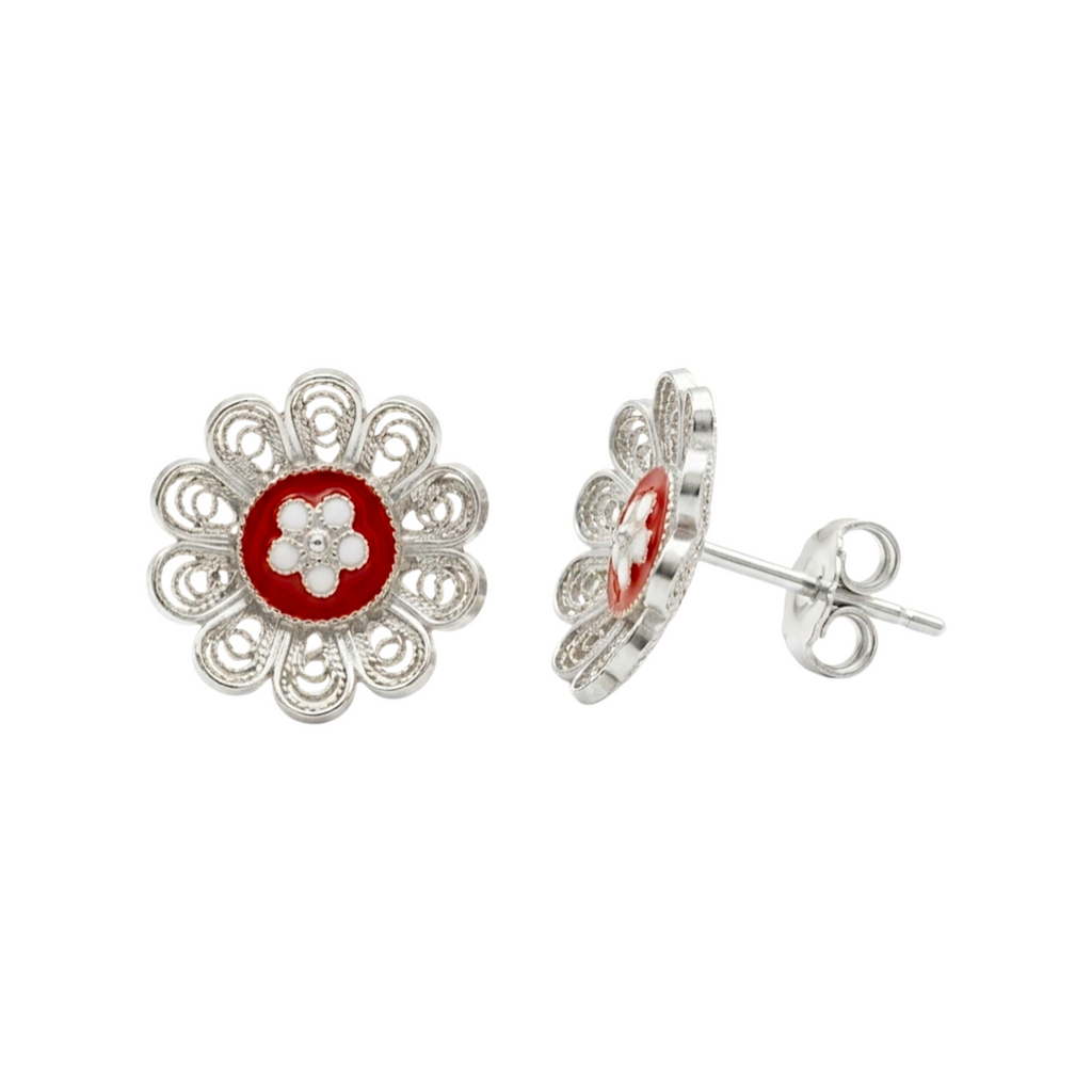 Boucles d'oreilles en argent