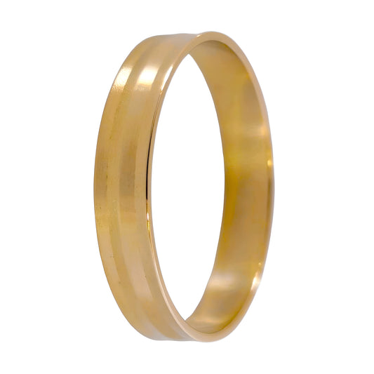 Aliança Ouro 4mm