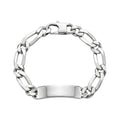 Pulseira C/Chapa Prata