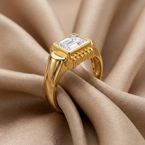 Onyx Gold Ring