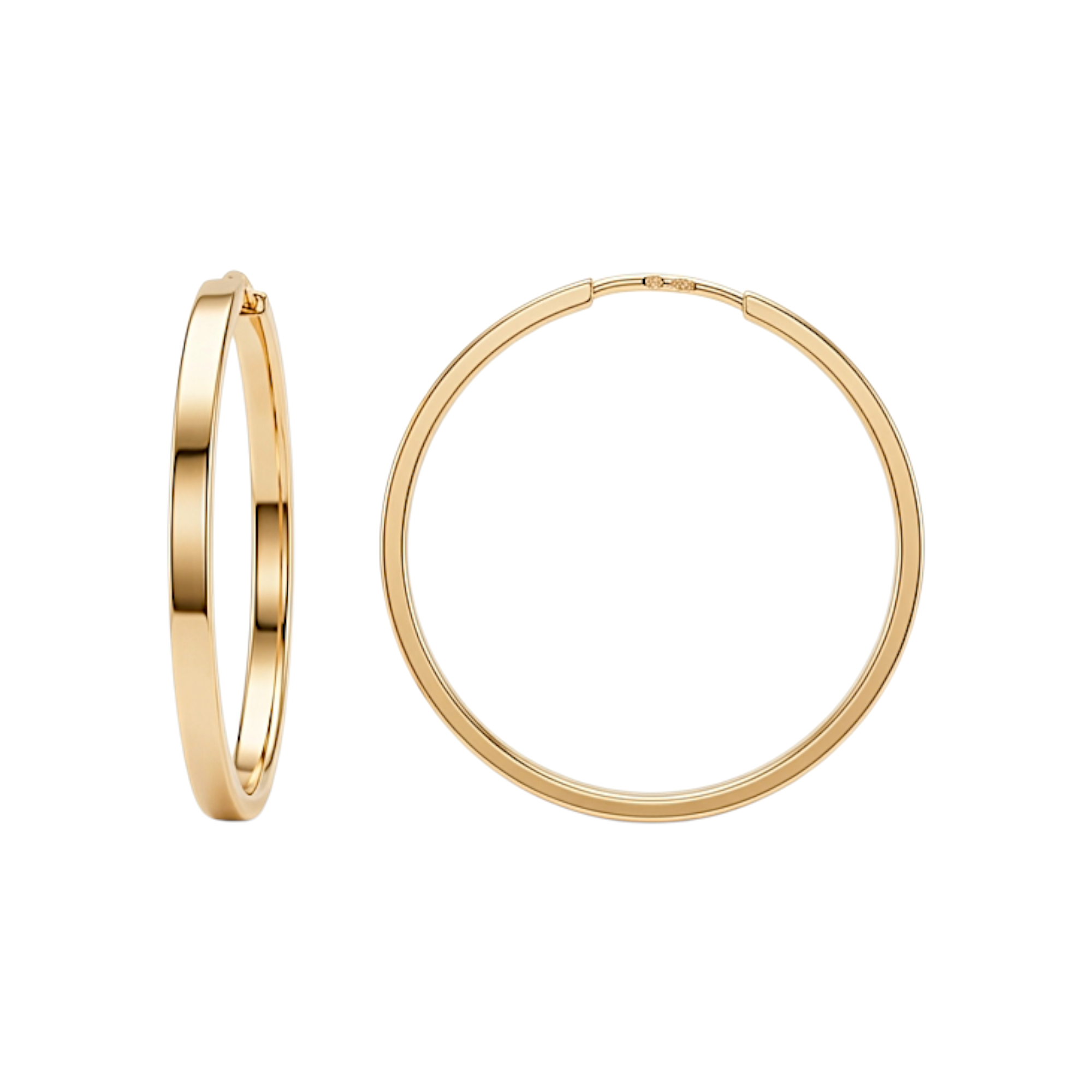 Gold Hoop Earrings