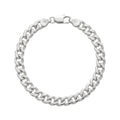 Bracelet creux en argent