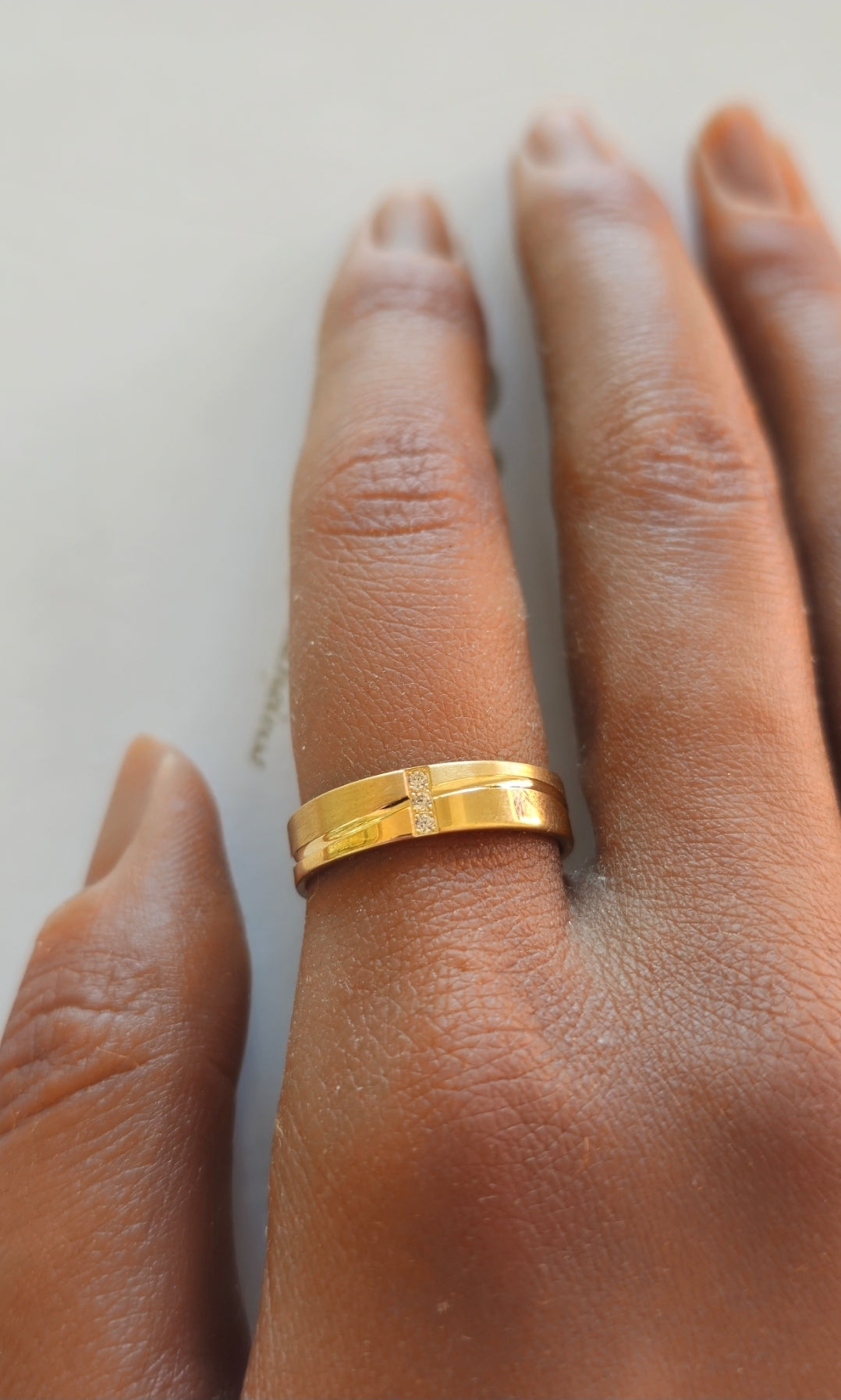Aliança 5mm Ouro