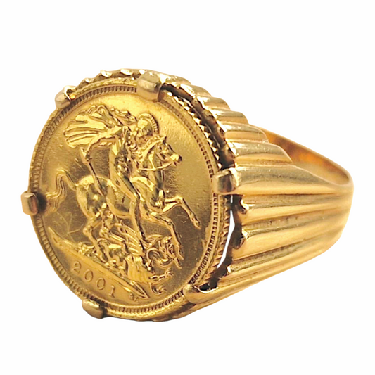 Anel Libra Ouro