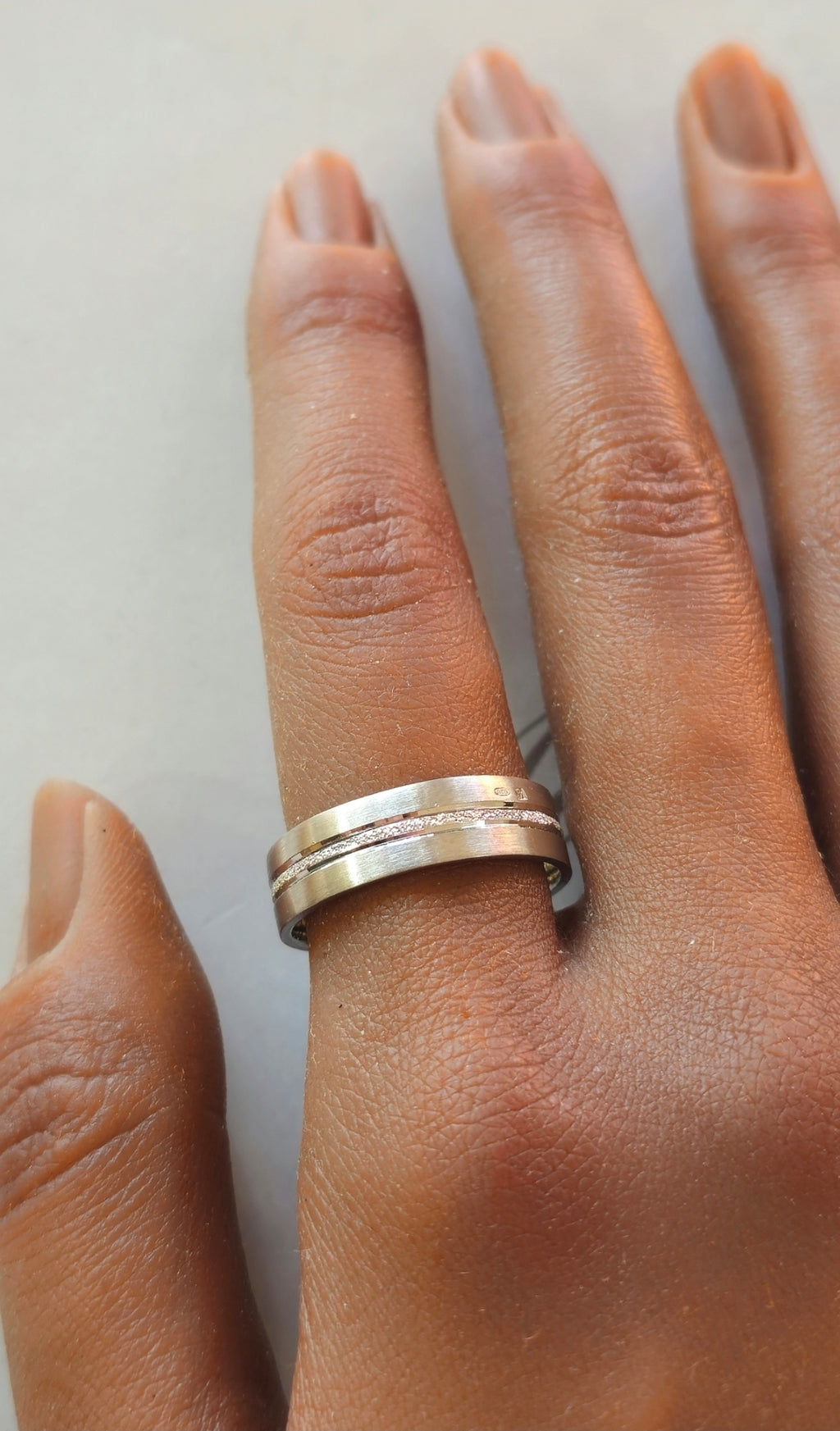 Alliance en argent de 6 mm