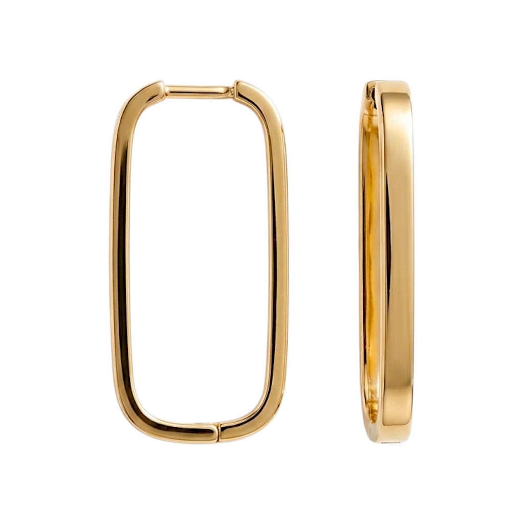 Gold Hoop Earrings