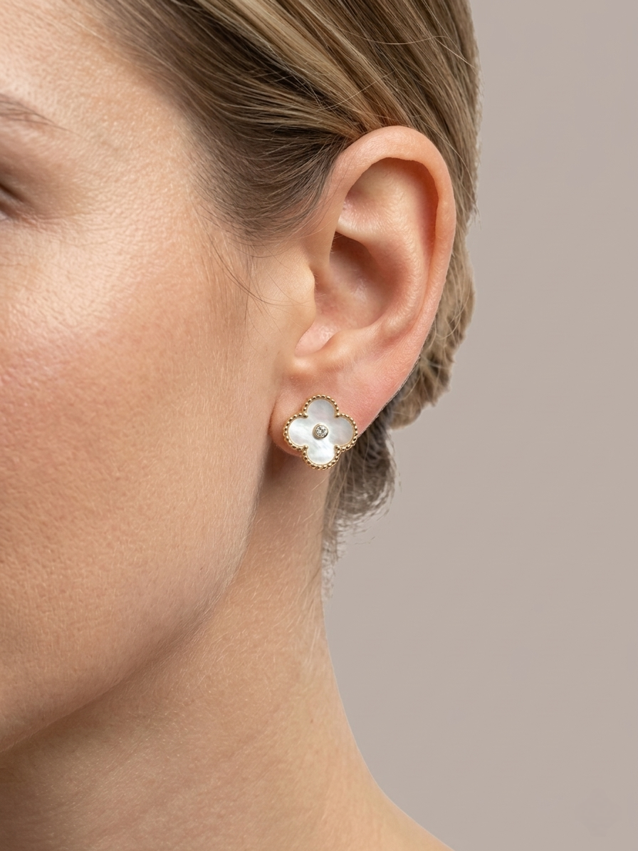 Boucles d'oreilles en argent
