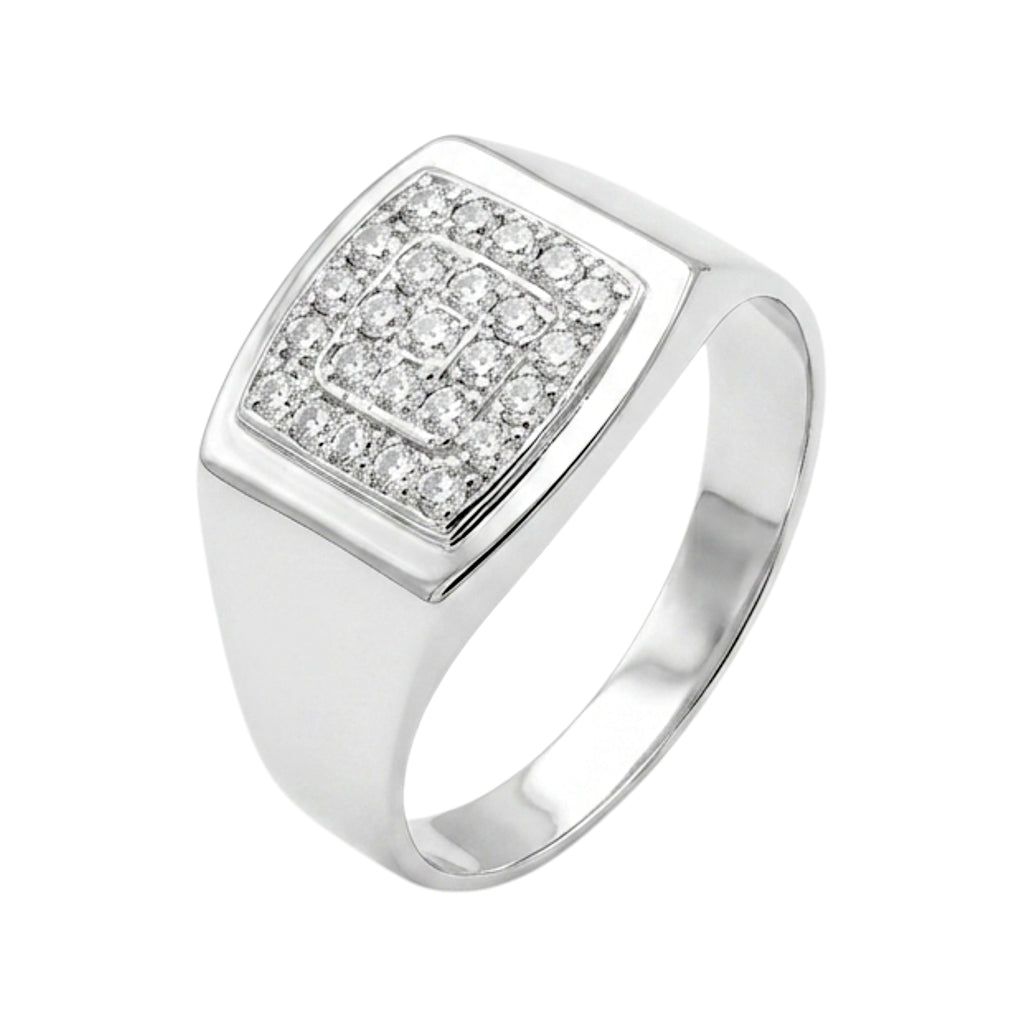 Bague en argent plaqué or
