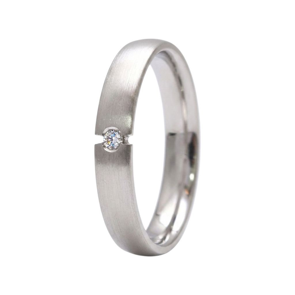 Aliança 4mm Prata