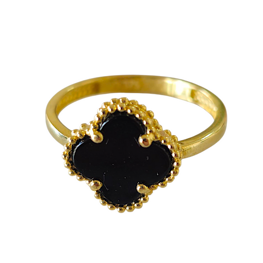 Anel Flor Ouro