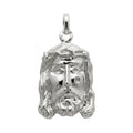 Visage du Christ en argent
