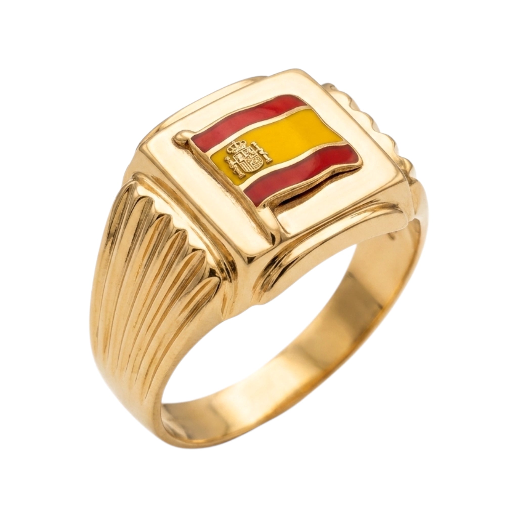 Anel Espanha Ouro