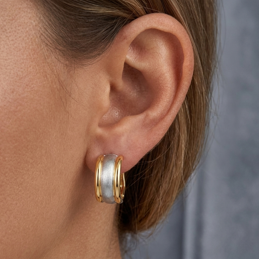 Gold Hoop Earrings