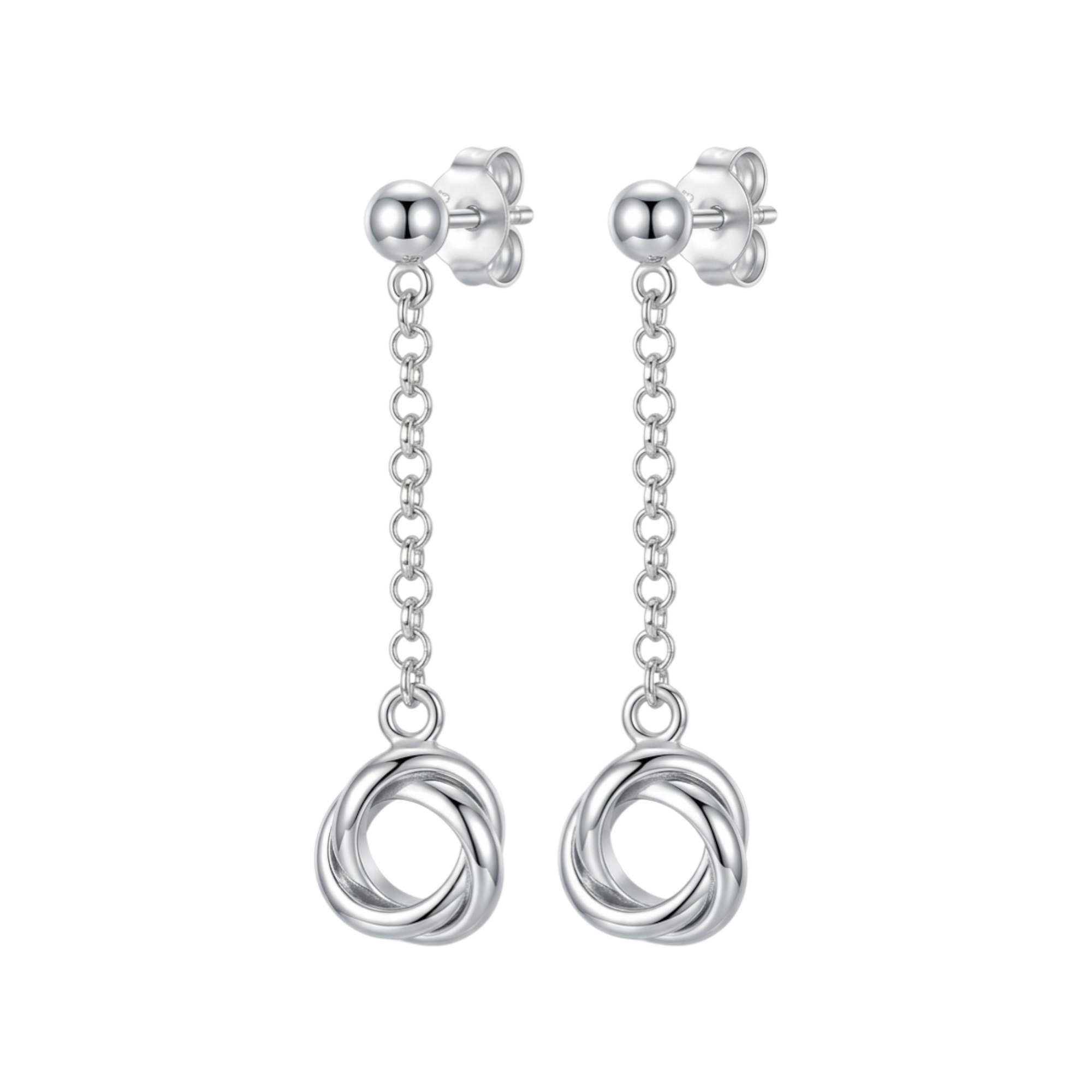 Boucles d'oreilles en argent