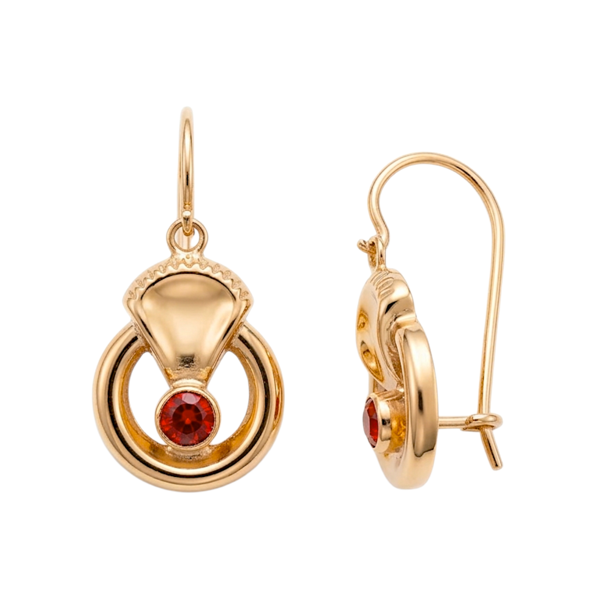 Brincos de ouro criança