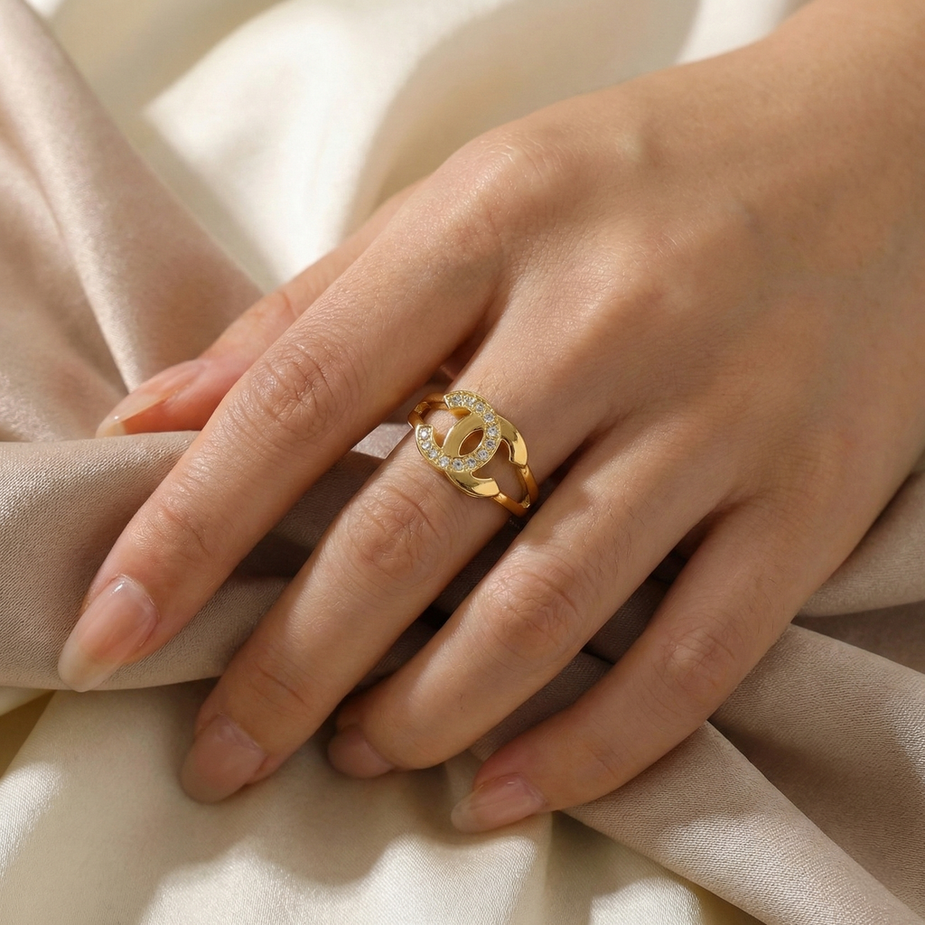 Bague Or Zircone
