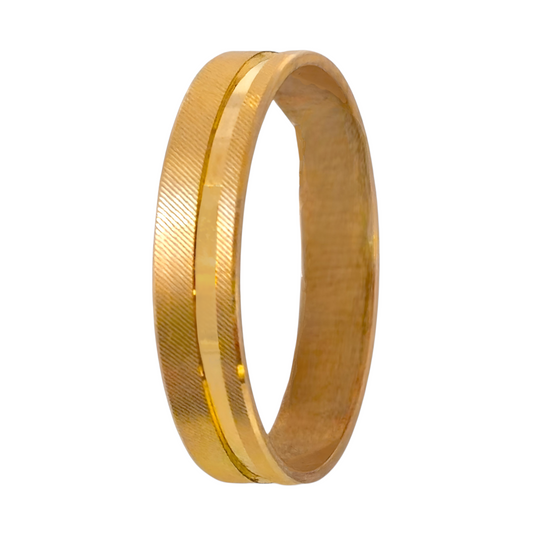Aliança Ouro 4mm