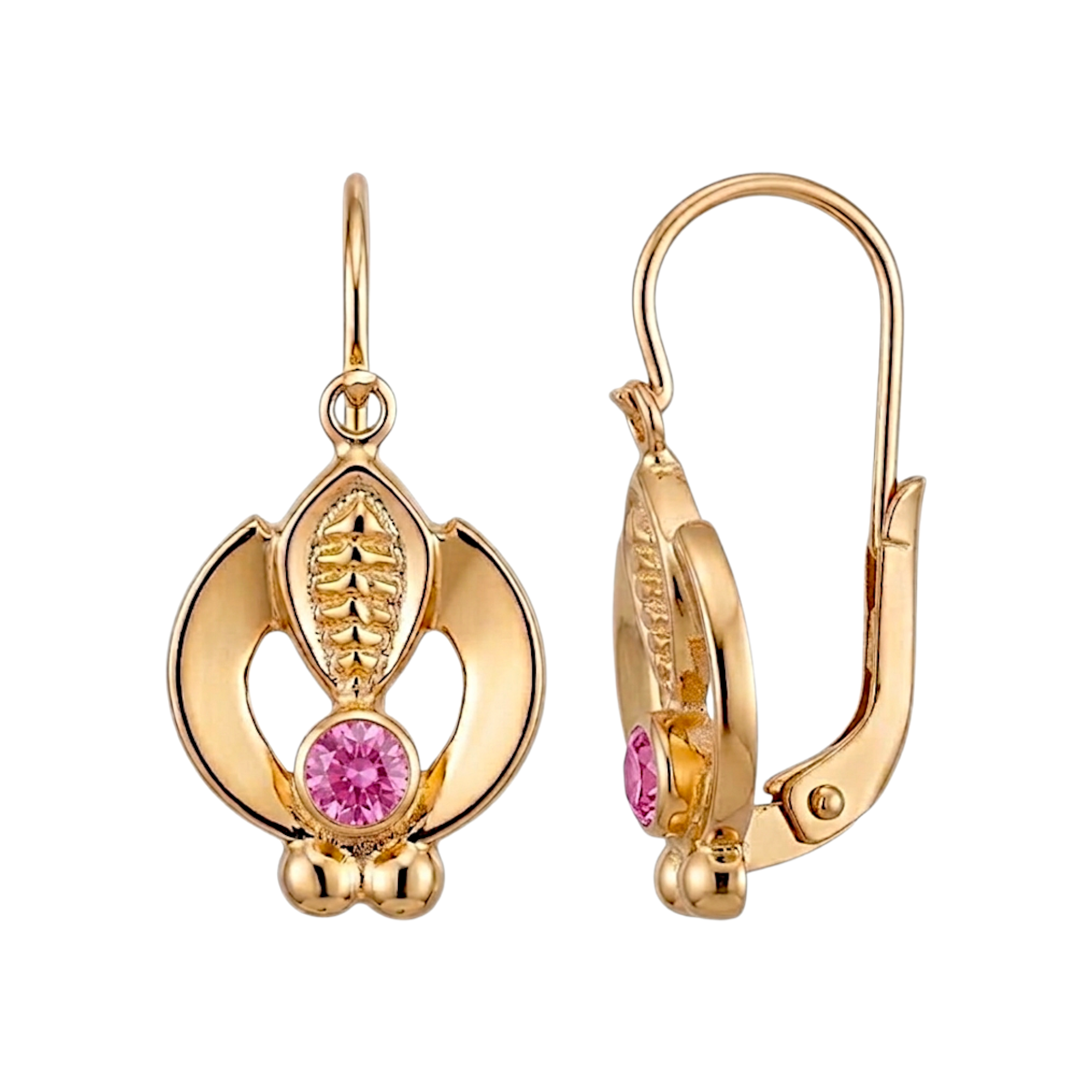 Brincos de ouro criança