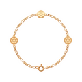 Gold Bracelet with Ball for Children