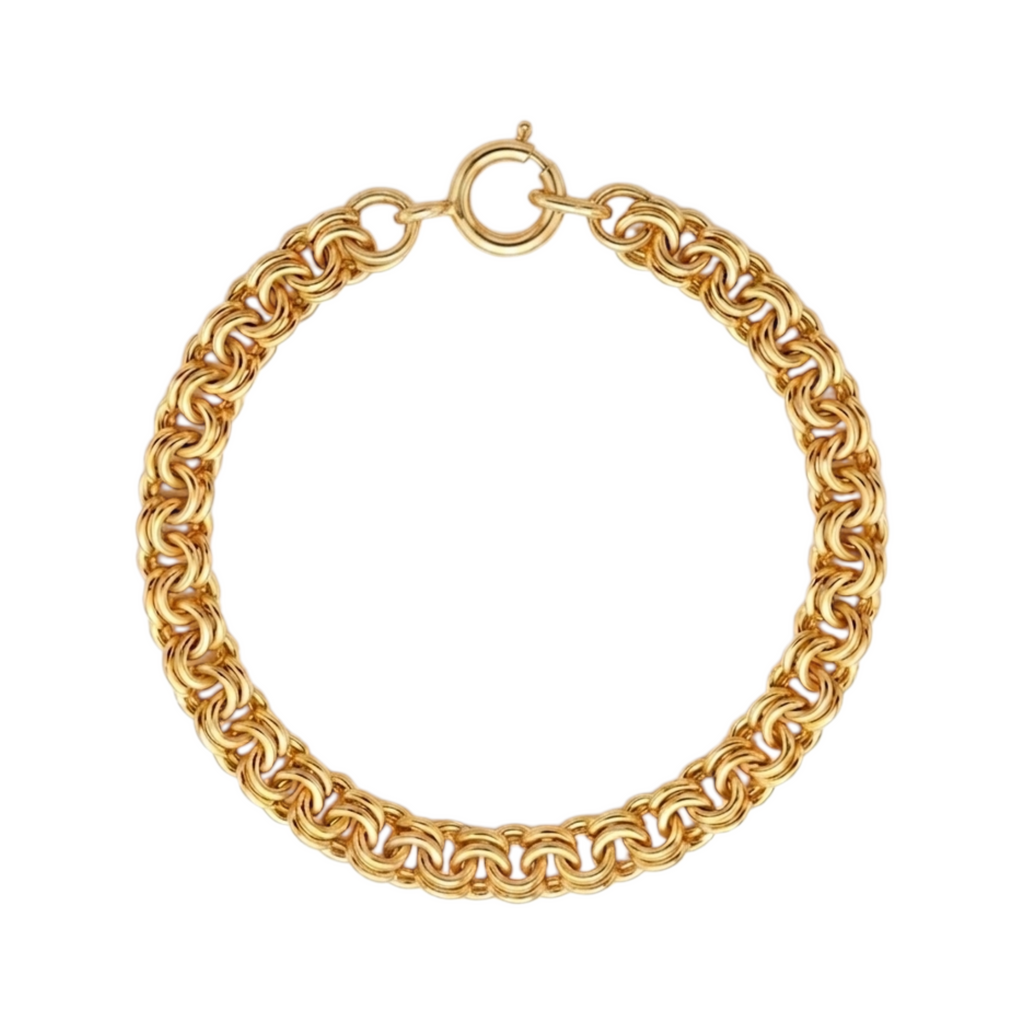 Pulseira Oca Prata