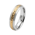 Silver and Gold Alliance Ring