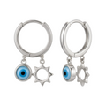 Silver Hoops