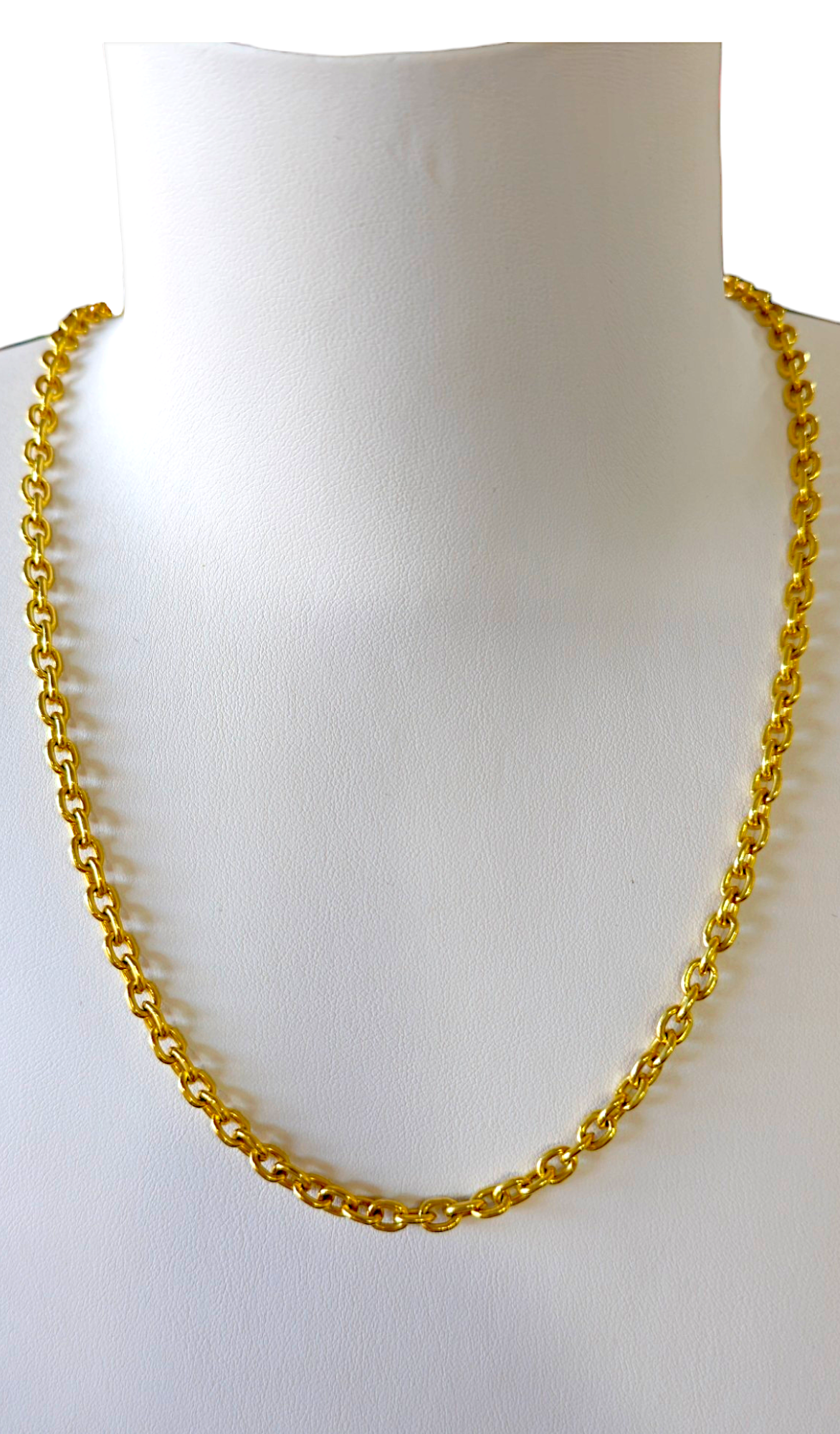 Collier en argent plaqué or