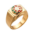Anel Escudo Ouro
