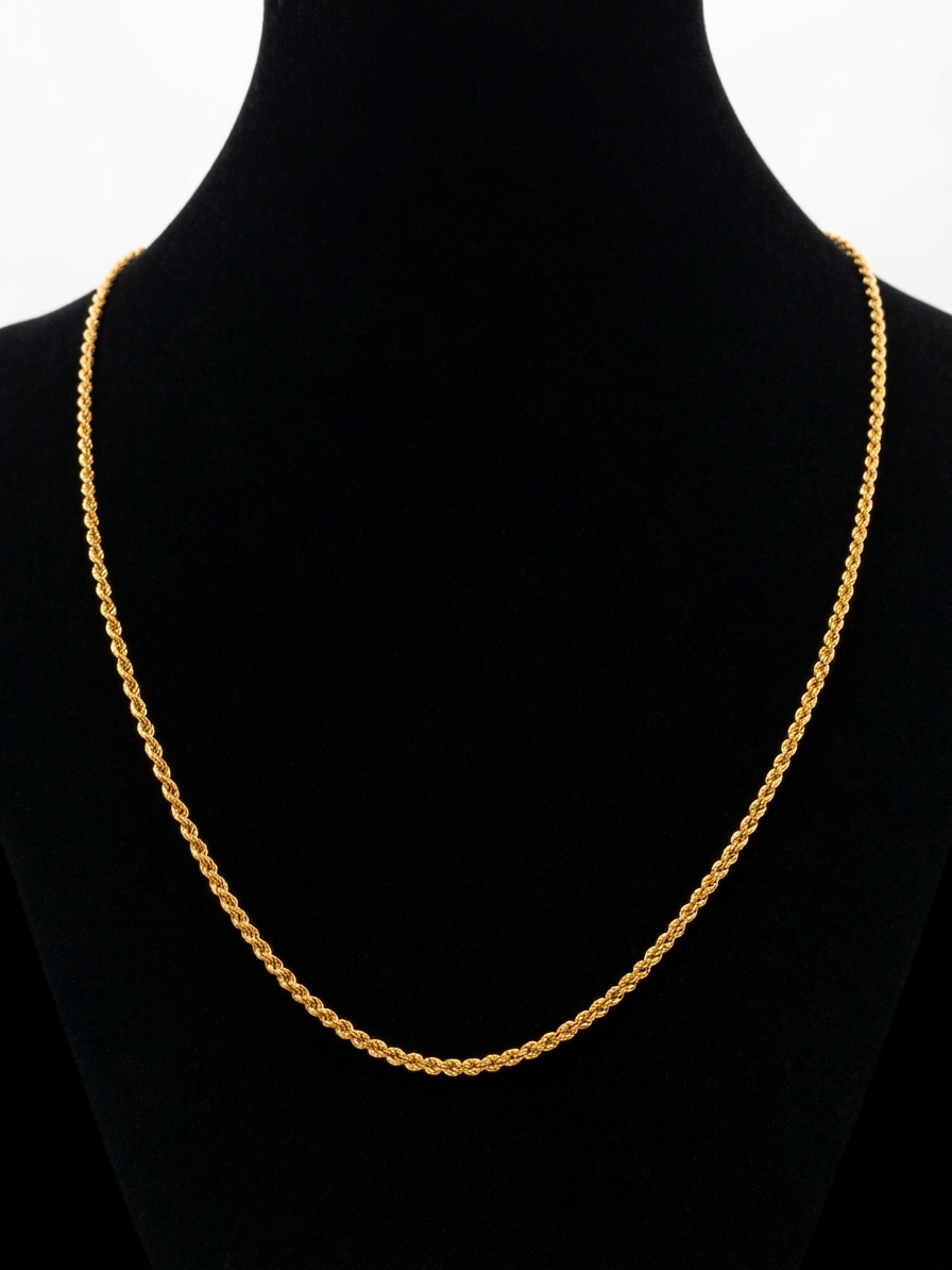 Colar Ouro 2mm
